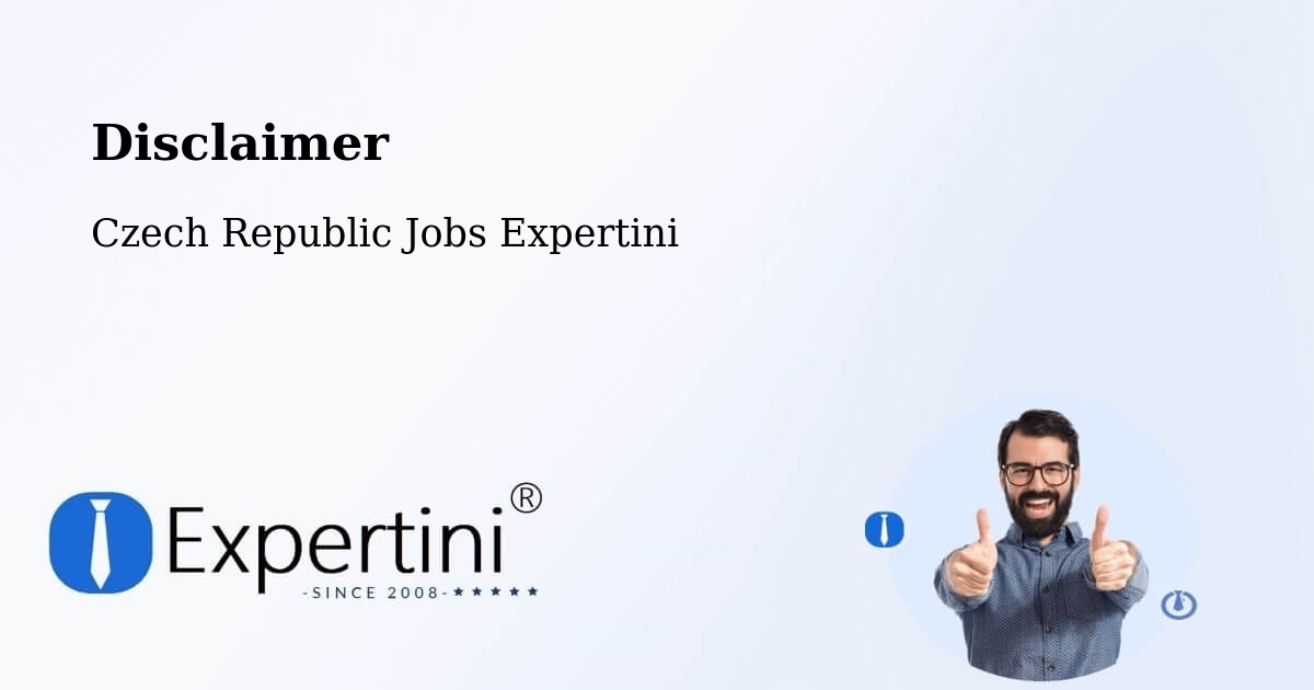 Disclaimer – Bor - Czech Republic Jobs Expertini